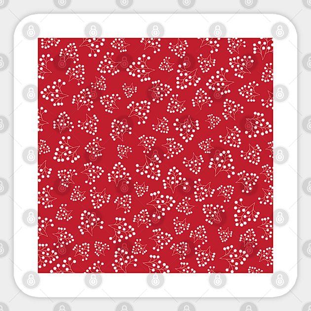 Berry pattern Sticker by creativityrunsfree